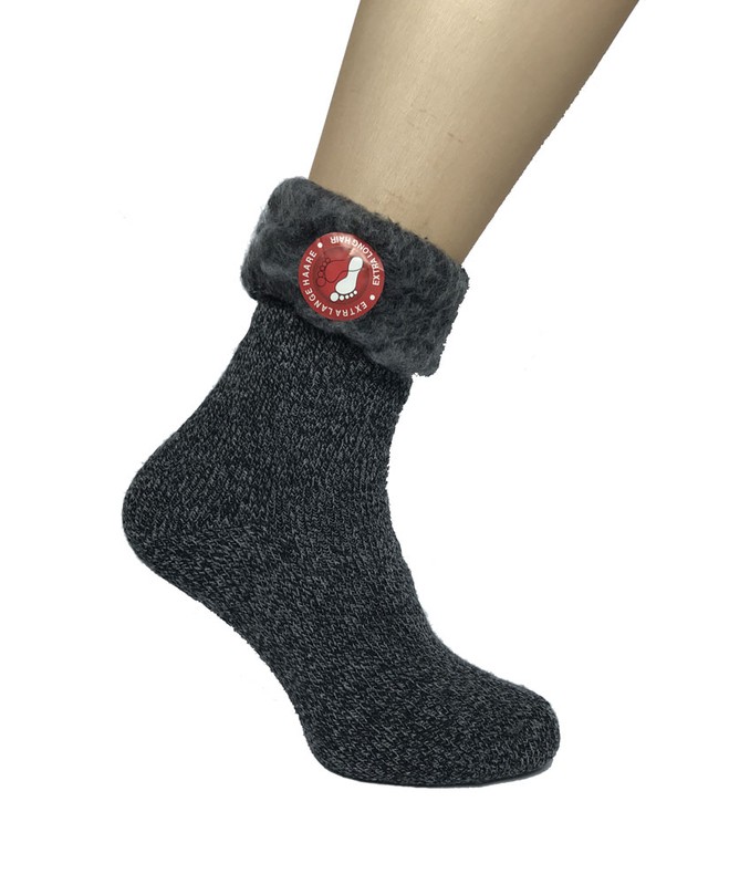 Výrobky z ovčej vlny - Mega termo ponožky čierne
