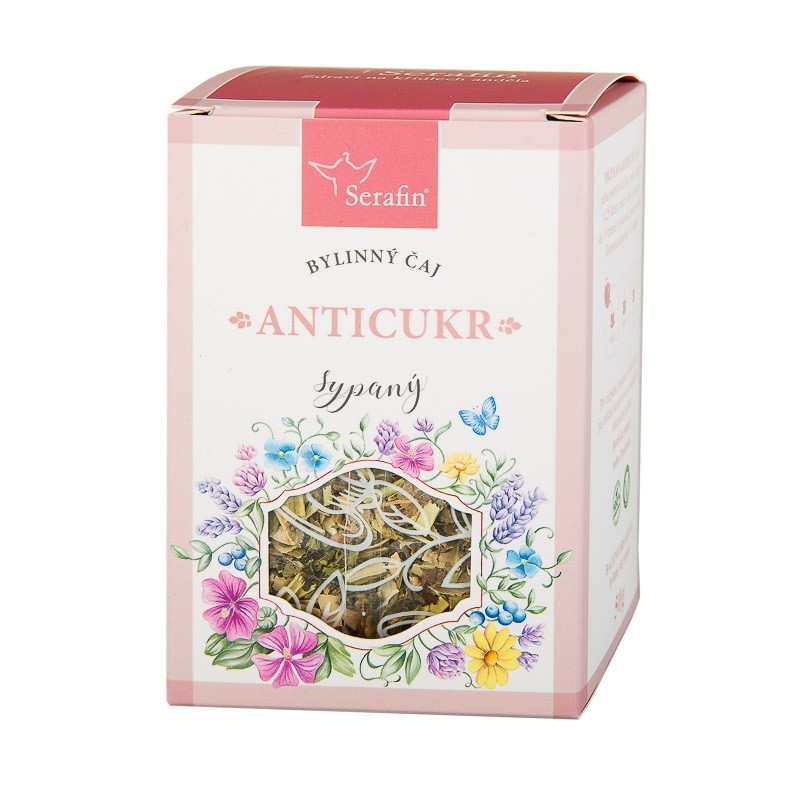 Byliny - Serafin - Anticukor - bylinný čaj sypaný