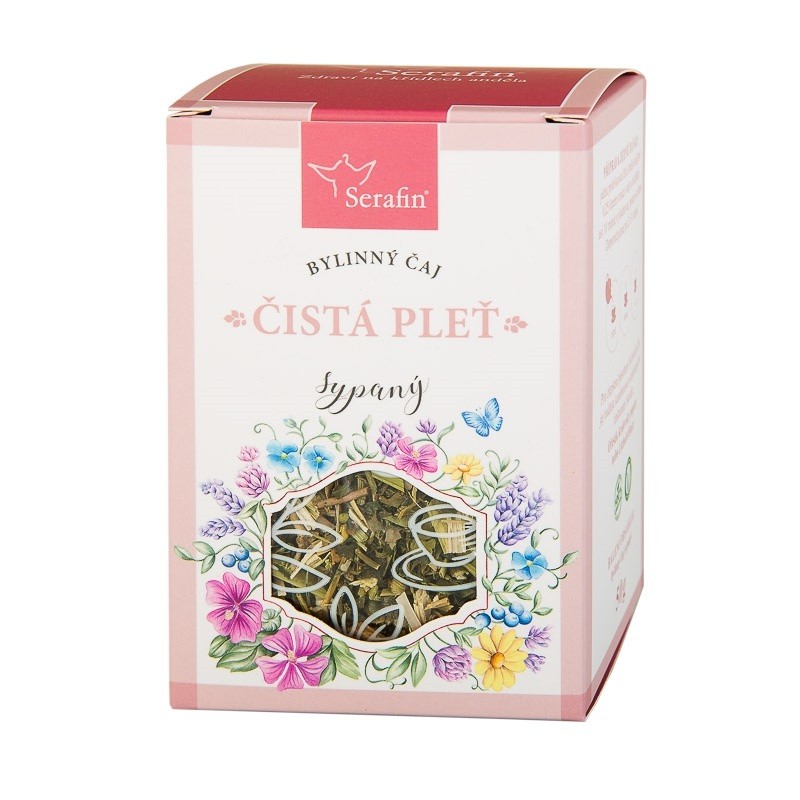 Byliny - Serafin - Čistá pleť - bylinný čaj sypaný