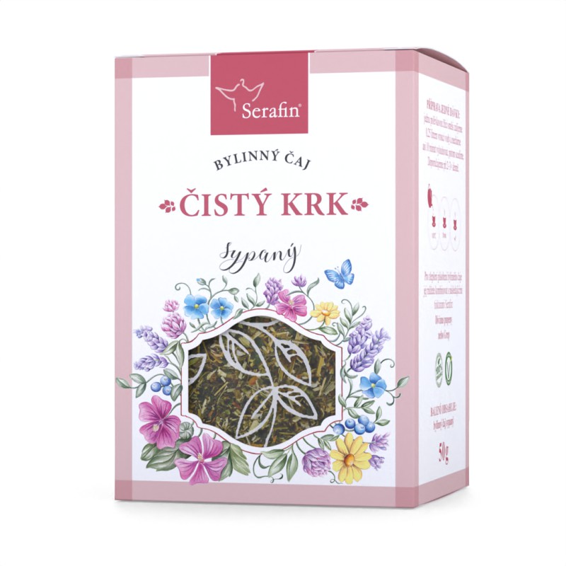 Byliny - Serafin - Čistý krk- bylinný čaj sypaný