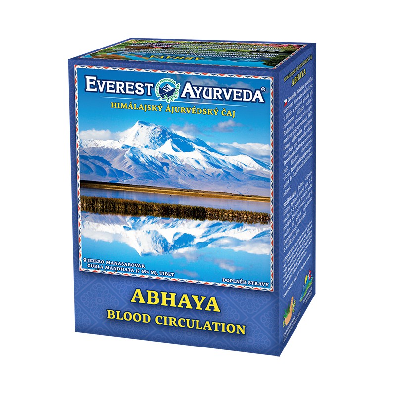 Ajurvédske čaje - ABHAYA-Kôrnatenie tepien a kŕčové žily čaj 100 g