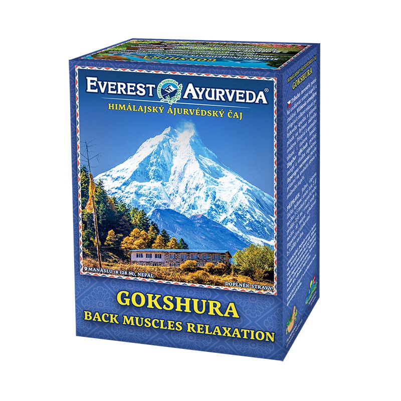 Ajurvédske čaje - GOKSHURA-Bolesti chrbta a chrbtice čaj 100 g