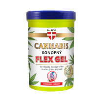 Konopný masážny Flex gél hrejivý 380 ml