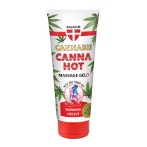 Konopný masážní gel hřejivý tuba 200 ml